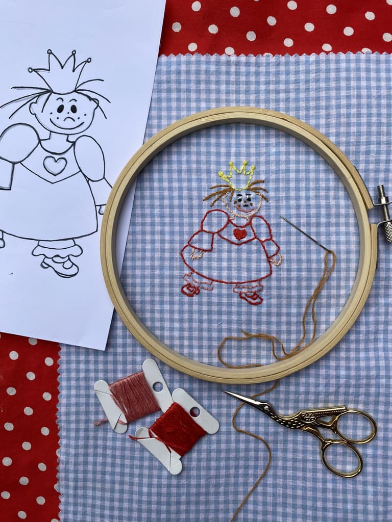 Broderi på børnetøj