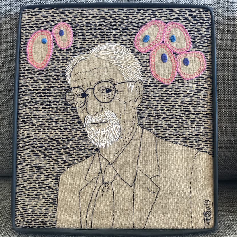 Broderede portrætter